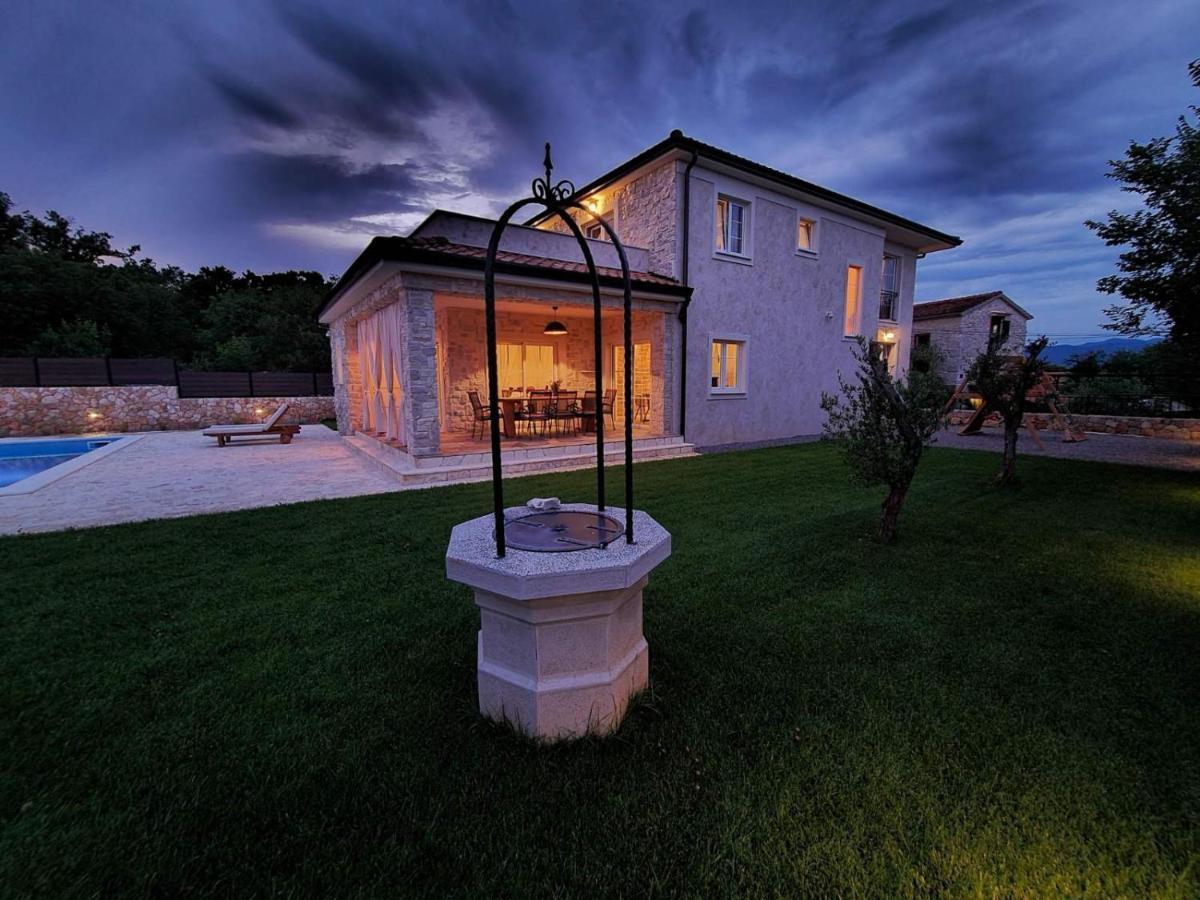 Villa Lulu Kamena Villa S Maslinikom Otok Krk Dobrinj Selo Gostinjac Крк Экстерьер фото