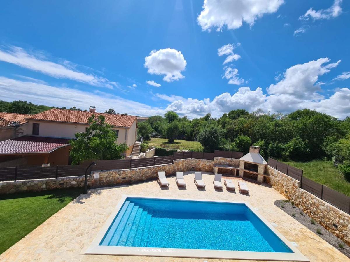 Villa Lulu Kamena Villa S Maslinikom Otok Krk Dobrinj Selo Gostinjac Крк Экстерьер фото