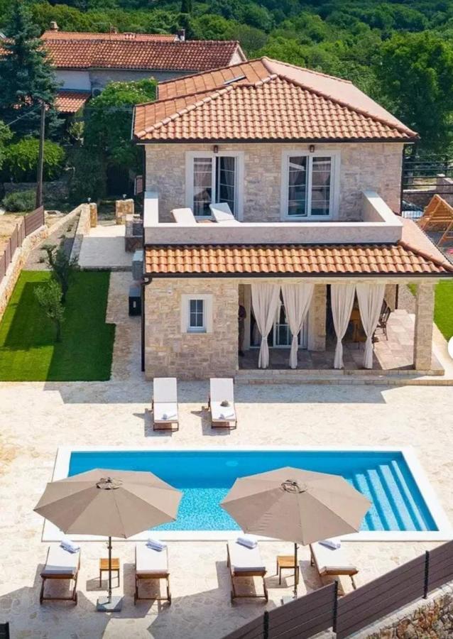 Villa Lulu Kamena Villa S Maslinikom Otok Krk Dobrinj Selo Gostinjac Крк Экстерьер фото